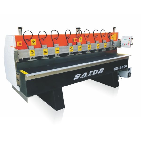 Saw carriage forward speed 1-30mmin Acrylic Cutting Machine featuring 30mm axis dia main saw blade and powerful 11kw head saw motor for industrial