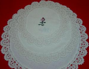 80cm Round cotton crochet tablecloth, Tablemat, Corcheted Lace Table linen, Tablecloth