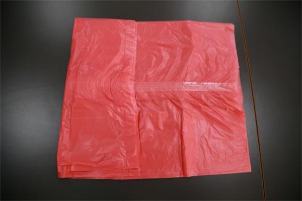 Hospital Medical Water Soluble Laundry Bags HDPE Material Red Green Color