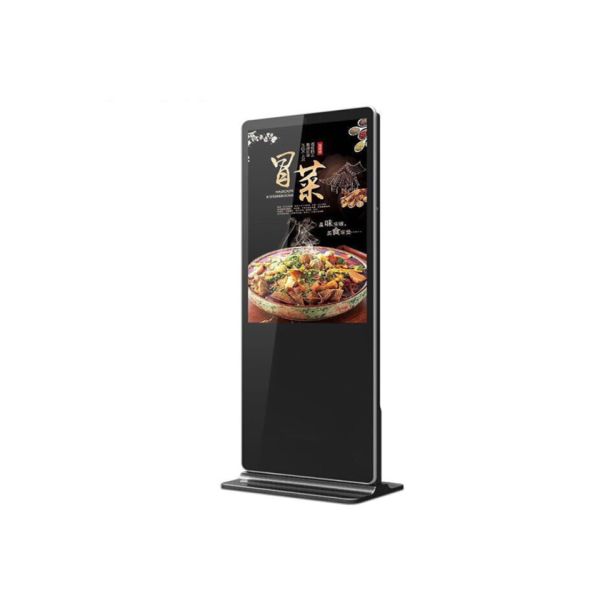 Commercial Outdoor LCD Digital Signage Safe Glass Sunlight Readable Easy Installation