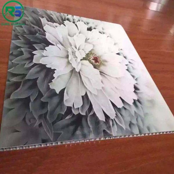 3D Printing Pattern Alu Honeycomb Panels Decorative Aluminium Honeycomb Sandwich Panel