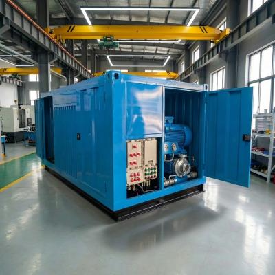 explosion-proof high pressure water jetting oil tank cleaning solution