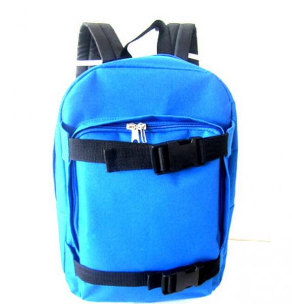 Quality Simple Backpack with Front Pocket Buckle Belt for sale
