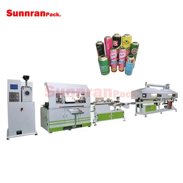 Aerosol Can Welding Line