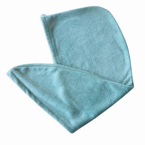 China 300gsm Super Absorbent Microfiber Plopping Cap / Magic Fast Drying Hair Towel on sale