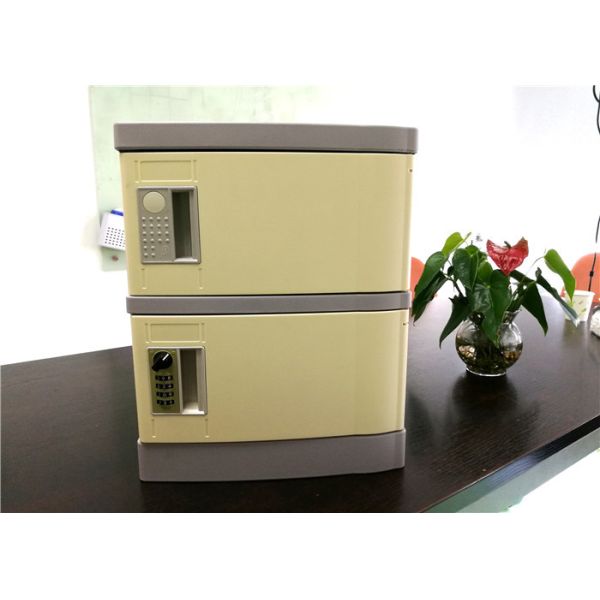 Gray ABS Cell Phone Charging Locker With Electronic Lock Safe and Convenient