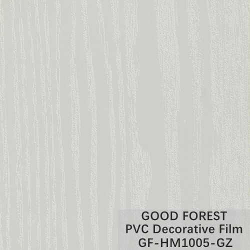 Cabinet Wood Grain PVC Decorative Film Pure Colour Blistering