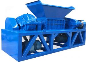 China 1.2t/H Double Shaft Tree Branches Shredder Machine on sale