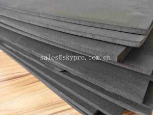  Black High Density EVA Foam Roll Ultra - Thin 2mm 5mm Acoustic Underlay Sheets Manufactures