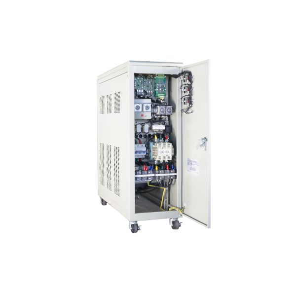 3 Phase Digital Servo Controlled Voltage Stabilizer , Compensated Automatic Voltage Stabilizer