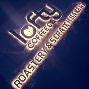 Backlit Letter Sign