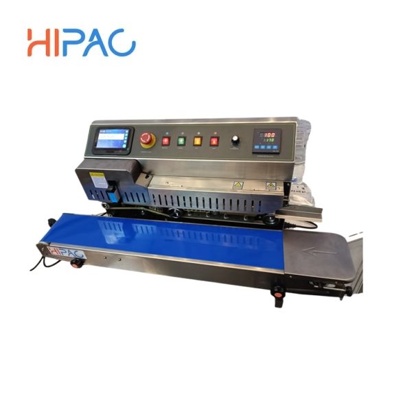 FPM150E Electric Automatic Sealing Machine with 18m/min Sealing Speed and Multifunctional Band Sealer for Plastic Bags