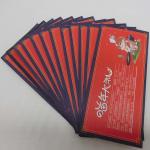 Disposable Custom Folded Leaflets Colour Flyer Printing For Restaurant Publicity