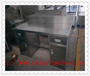 China Chemical Stainless Steel Lab Furniture Metal Laboratory Cabinets Workstation on sale