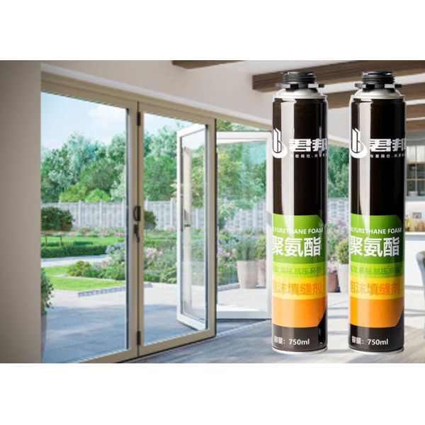 PU Fireproof Expanding Foam ISO9001 Fire Rated Foam Filler