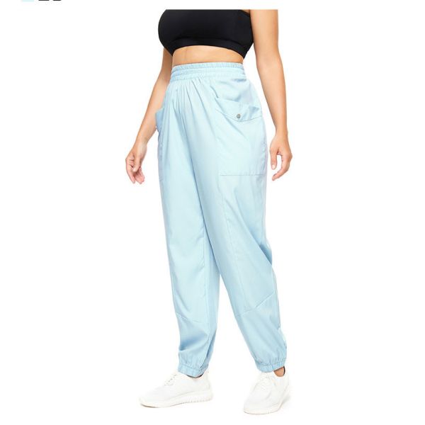 XS--5XL Women'S Plus Size Yoga Wear Elastic Waist Winter Cargo Pants