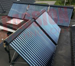 China Anti Freezing Heat Pipe Solar Heating Collector For Home Hotel Solar Water Heater on sale