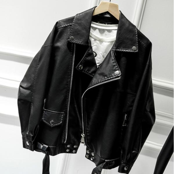 Leather Jacket 137CM PU Clothing Fabric