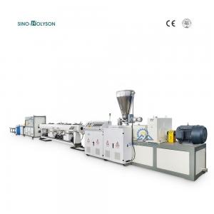  42 Rpm PVC Pipe Manufacturing Machine 380V 50HZ 3 Phase Manufactures