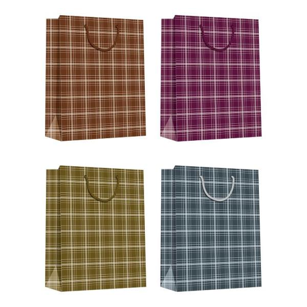 Custom Matt Laminated Paper Carrier Bags