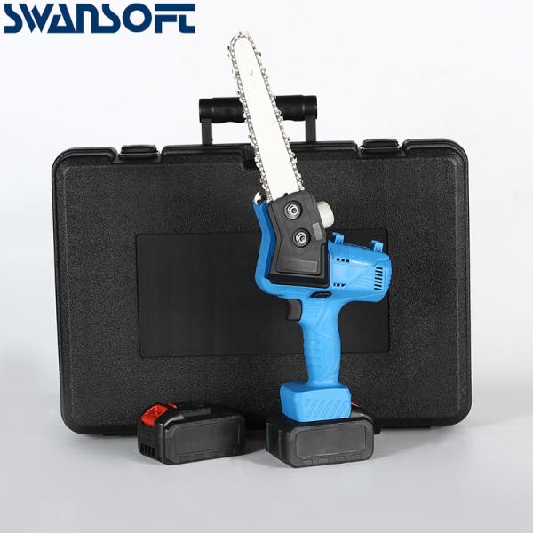 Corded Chain Saws 21V professional 7 inch portable mini electric start chainsaw