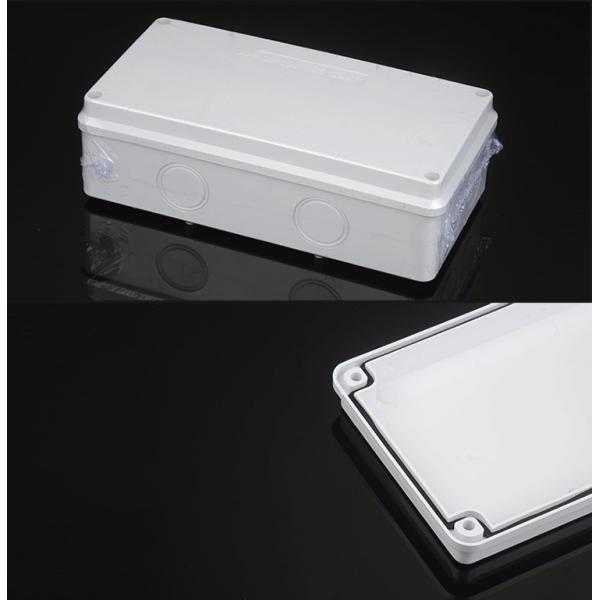 ABS Plastic Junction Box Waterproof Knockout Switch Junction Cable Gland Box 200x100x70