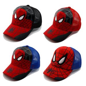  Durable Kids Spider-man Baseball Cap Cool Design Toddler Boy Baseball Caps Manufactures