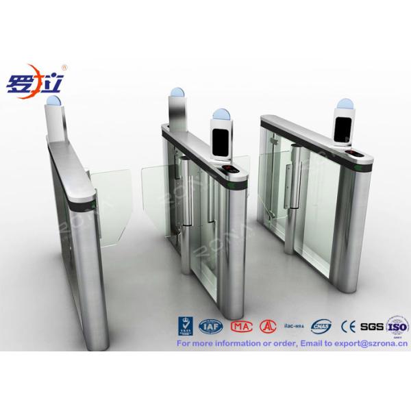 Pedestrian Management Automated Gate Systems 304 Stainless Steel Materials