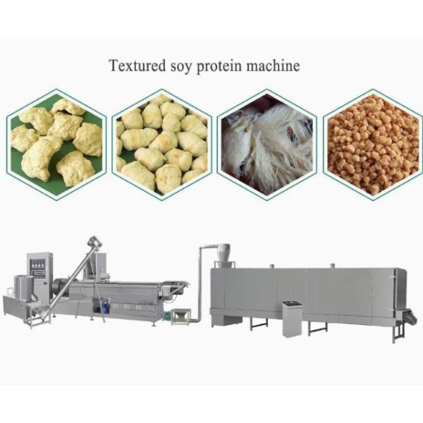 Textured Fiber Vegetarian Snack Food Extruder Process Line,Unique Design,5-stars services