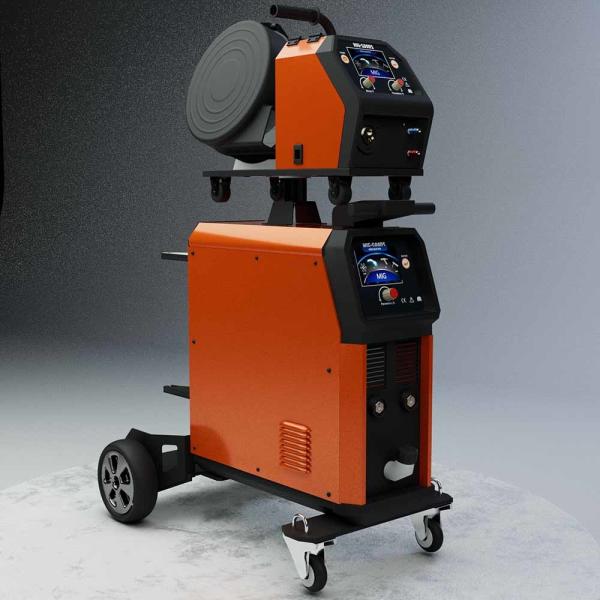 MG-500DS 500A IGBT MIG Welder Gmaw Welding Machine 2 Screen LCD Display 15kg Wire Spool