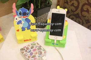 China Buy PVC phone stand, Soft PVC Creative Design Cell Phone Stand on sale