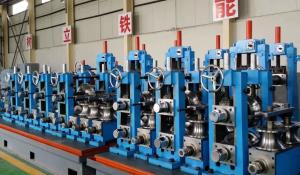  Professional High Frequency Tube Mill , Straight Seam Welding Tube Mill Machine Manufactures