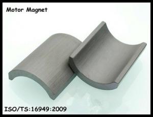  Customized IATF 16949 Ferrite Segment Magnet Wiper Ferrite Motor Magnets Manufactures