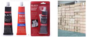  Fireproof Clear Black RTV Silicone Sealant Gasket Maker High Temp Manufactures