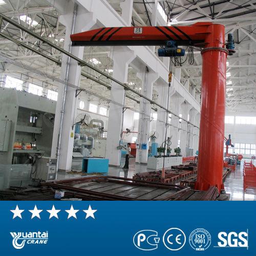 YT International Standard BZ Customized pillar mounted jib crane for sale