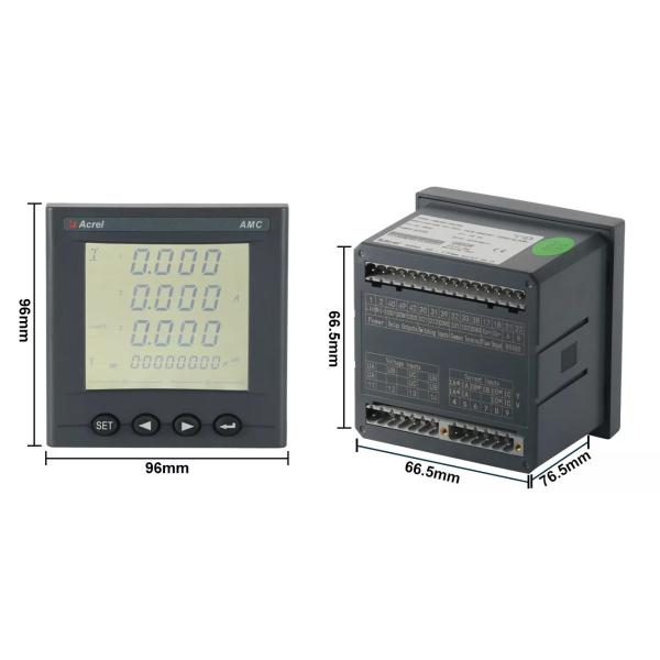 AC Multi Function Panel single phase energy meter IP20
