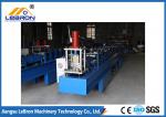 Blue color High strength smooth straight door frame cold roll forming machine