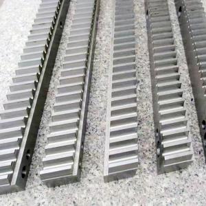  Custom 2.5 Module Helical Racks And Pinions Steering ISO 8-9 Grade Manufactures