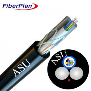  Outdoor Aerial Single Sheath Mini ADSS ASU Fiber Optic Cable For 50-150m Span Manufactures