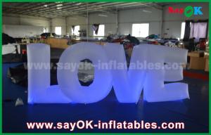  Colorful Inflatable Lighting Decoration Letter Love With Led light For Party or Wedding Decoration Manufactures
