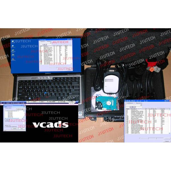 D630 laptop with Super  vocom 9998555 v2.4 + PTT For Truck Excavator Penta Diagnostic
