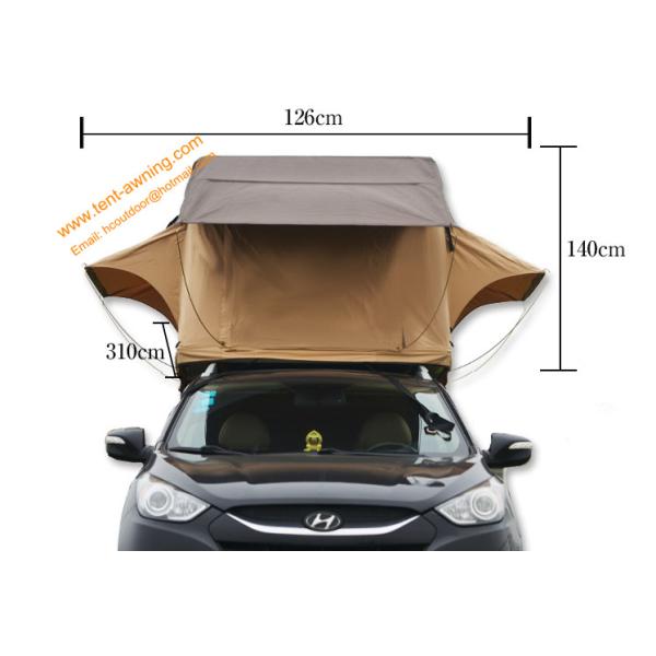 Outdoor  Waterproof Aluminum Poles 2-4 People Trailer Tent  Car Camping Tents