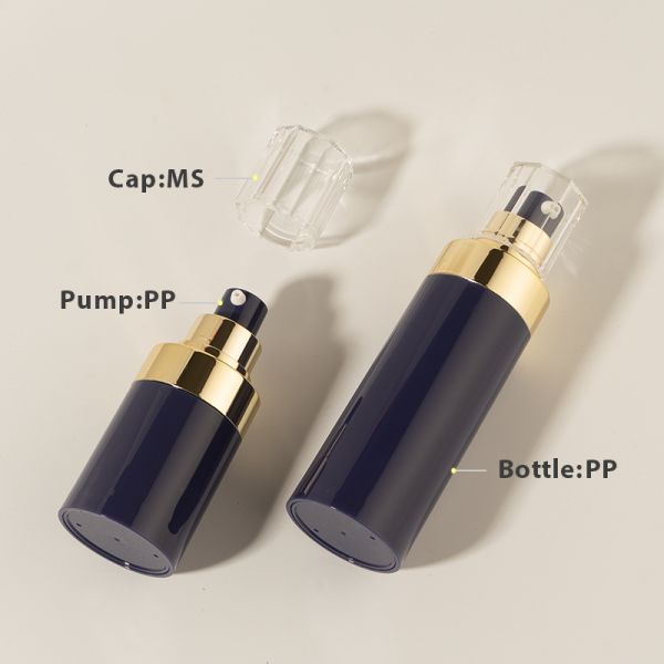 Luxury Wholesale Factory 30ml 50ml 80ml 100ml 120ml  Airless Pump Bottle Hot Sale High Quality for Personal Care