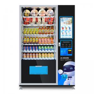  24 Hours Self Service Vending Machine 22 Inch Foods And Drinks Vending Machine Manufactures