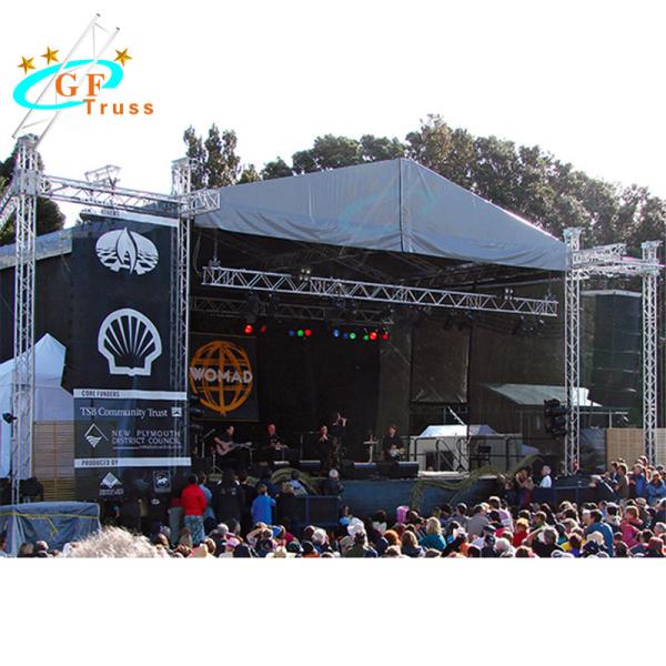 Retractable Aluminum Stage Roof Truss System Main Tube 50*3mm