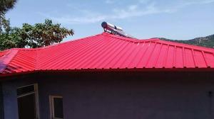  Pre-painted Galvanized Steel Roofing Sheet in Red Color for Villas Manufactures