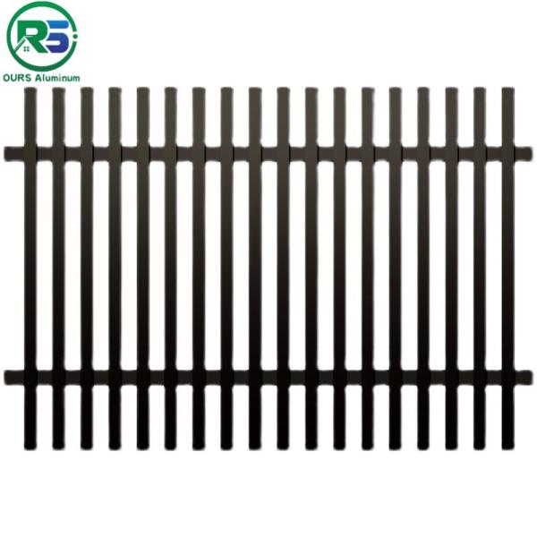 Backyard Garden Aluminum Privacy Fence For Stylish Low Maintenance