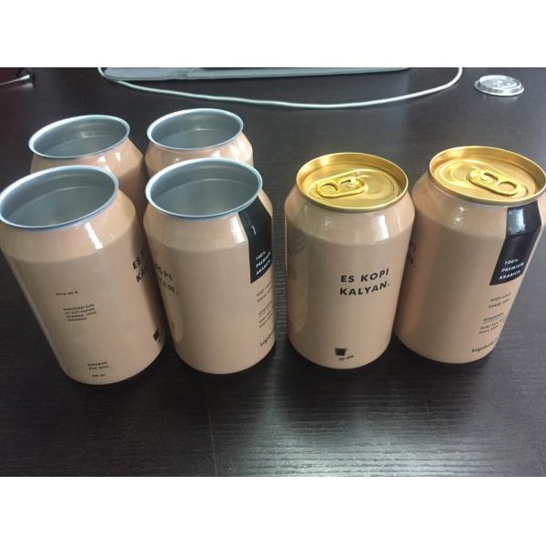 Custom Shrinking Sleeves Aluminum Beer Cans With Lids 12oz 16oz