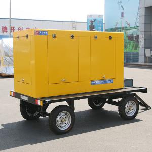 China Mobile Stable Trailer Type Generator Weatherproof Electric Start on sale