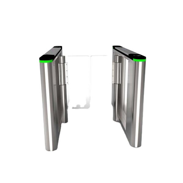AC110V Sliding Security Gates 50W High Speed Turnstile Entry Systems